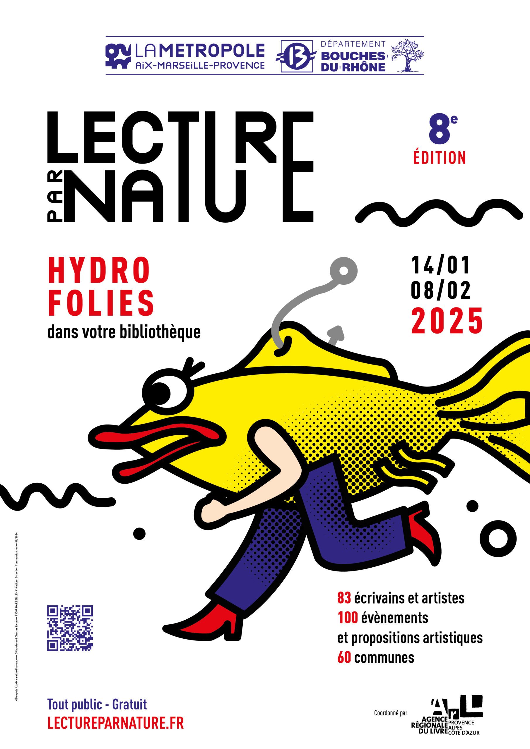 Affiche Lecture par Nature "Hydrofolies"